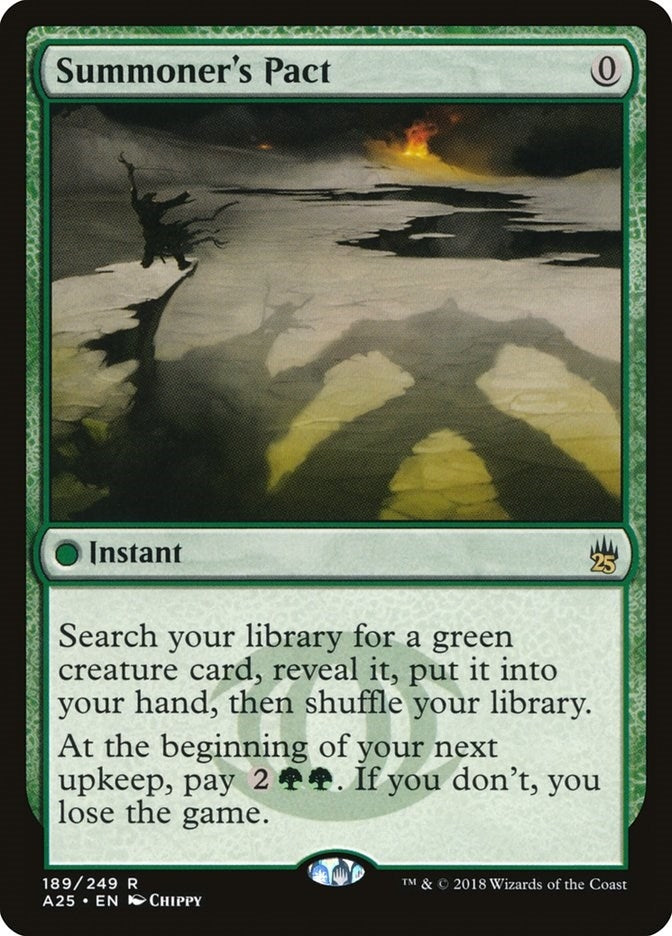 Image for Summoner's Pact (189) (A25) - Magic: The Gathering