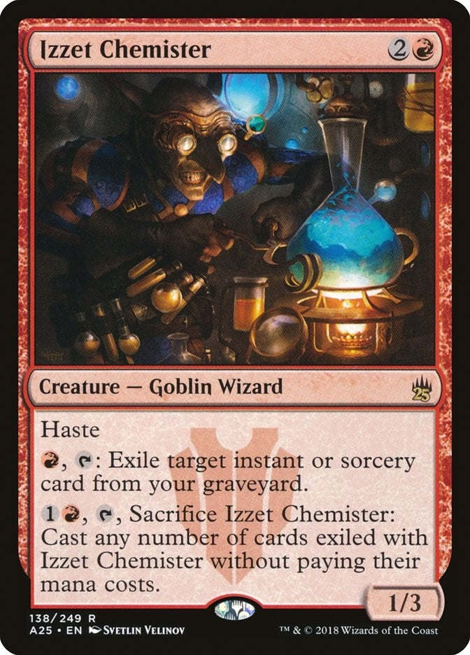 Image for Izzet Chemister (138) (A25) - Magic: The Gathering