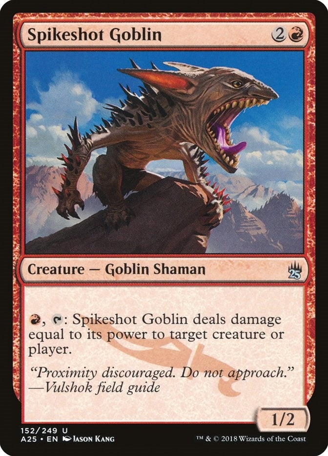Image for Spikeshot Goblin (152) (A25) - Magic: The Gathering
