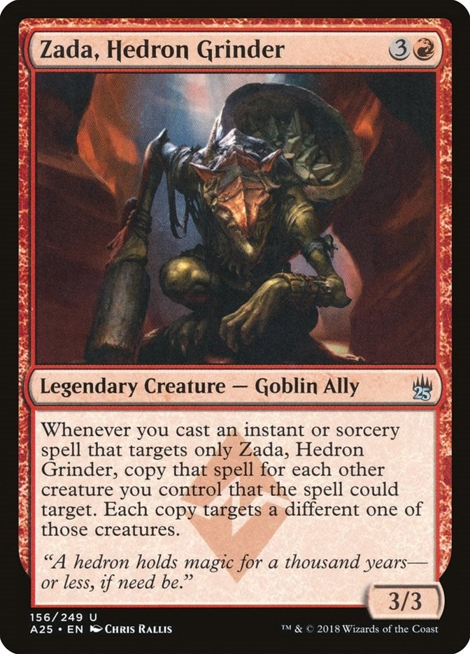 Image for Zada, Hedron Grinder (156) (A25) - Magic: The Gathering