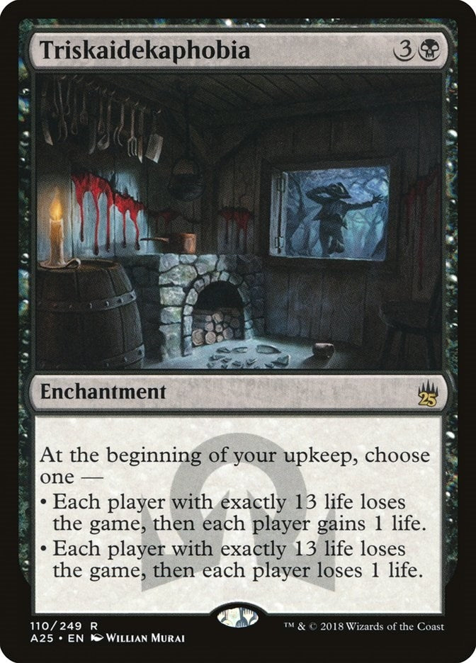 Image for Triskaidekaphobia (110) (A25) - Magic: The Gathering