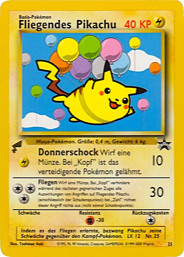 Pikachu (Flying) (25) (PWCP)