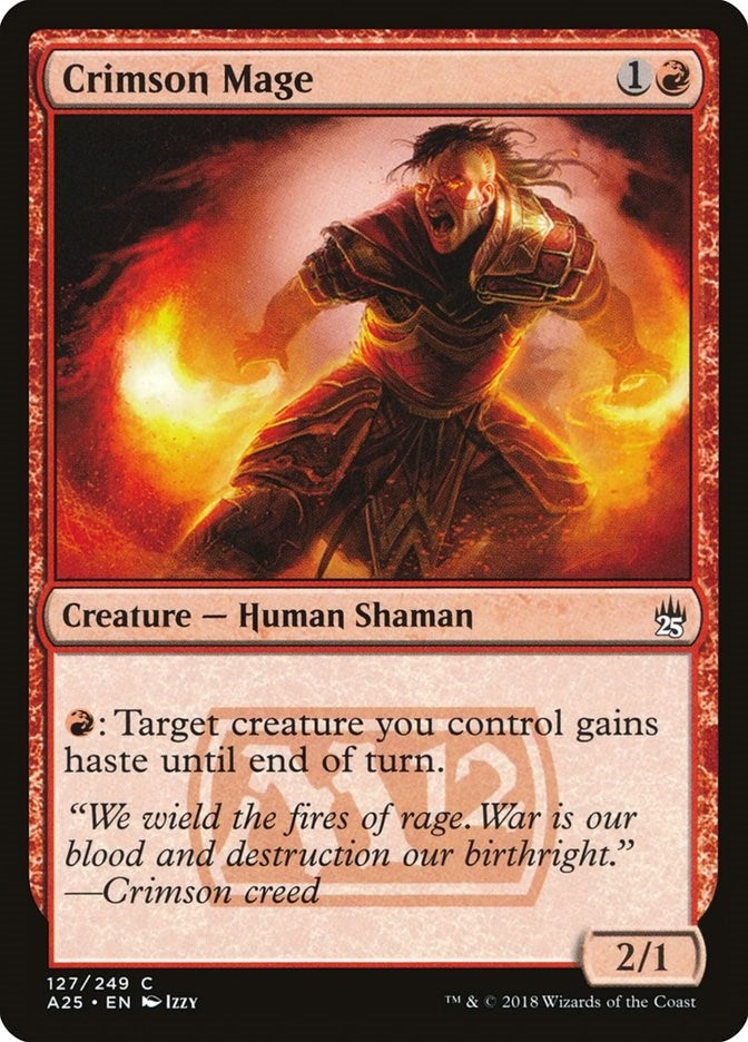 Image for Crimson Mage (127) (A25) - Magic: The Gathering