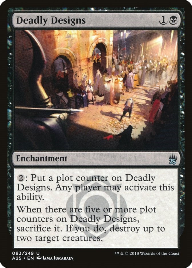 Image for Deadly Designs (83) (A25) - Magic: The Gathering