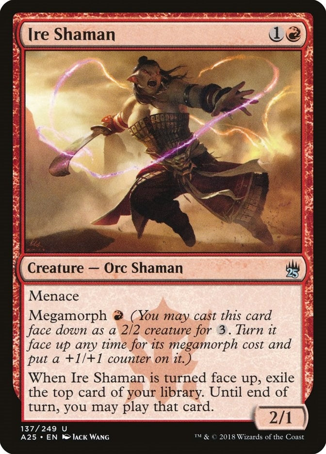 Image for Ire Shaman (137) (A25) - Magic: The Gathering