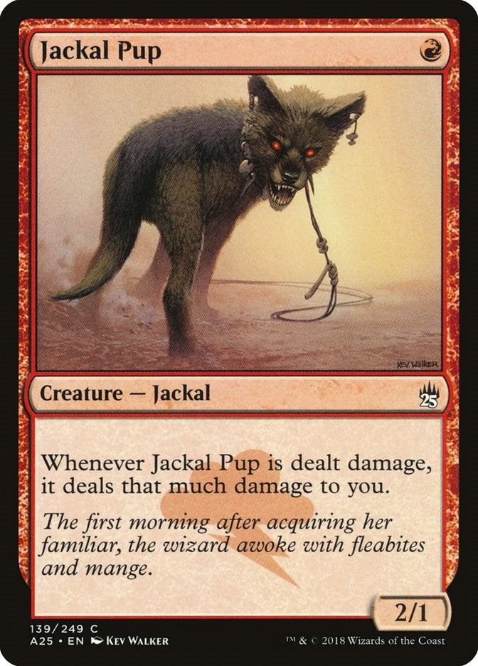 Image for Jackal Pup (139) (A25) - Magic: The Gathering
