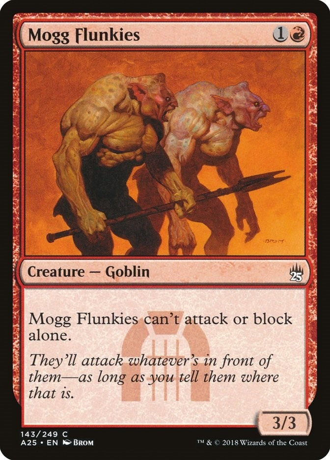 Image for Mogg Flunkies (143) (A25) - Magic: The Gathering