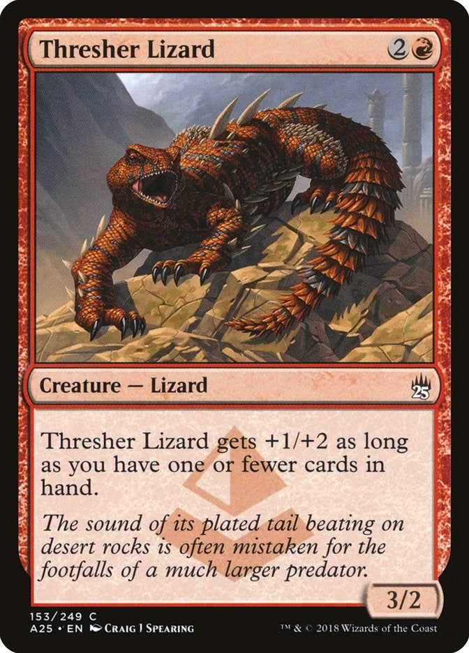 Image for Thresher Lizard (153) (A25) - Magic: The Gathering
