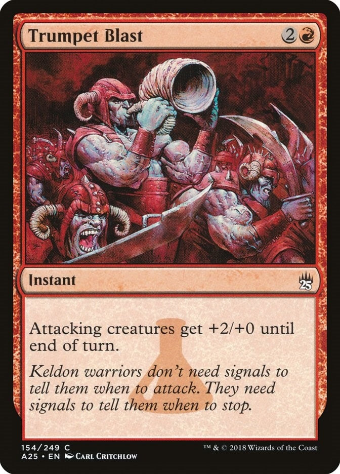 Image for Trumpet Blast (154) (A25) - Magic: The Gathering