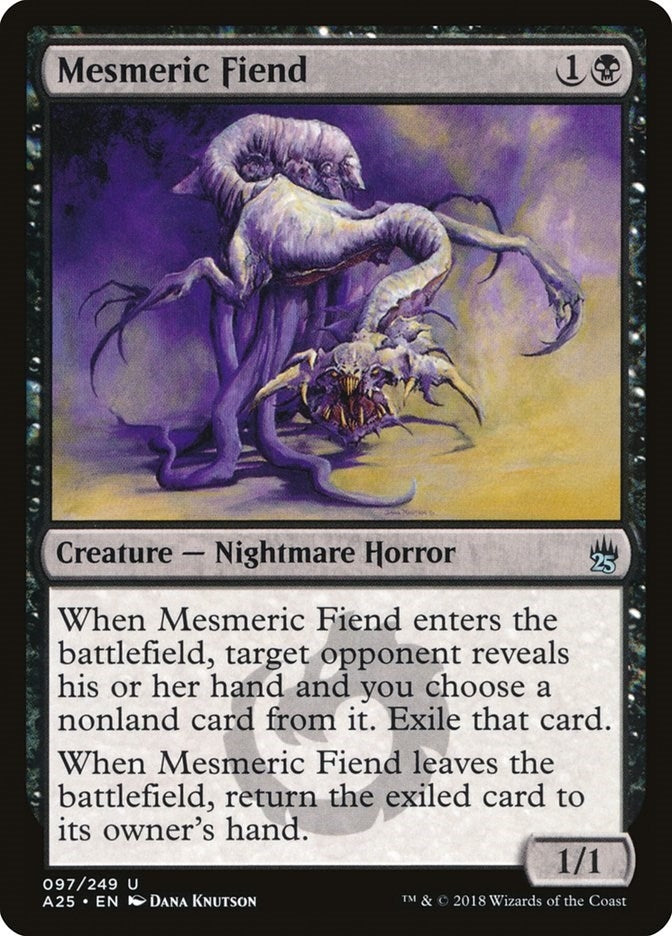 Image for Mesmeric Fiend (97) (A25) - Magic: The Gathering