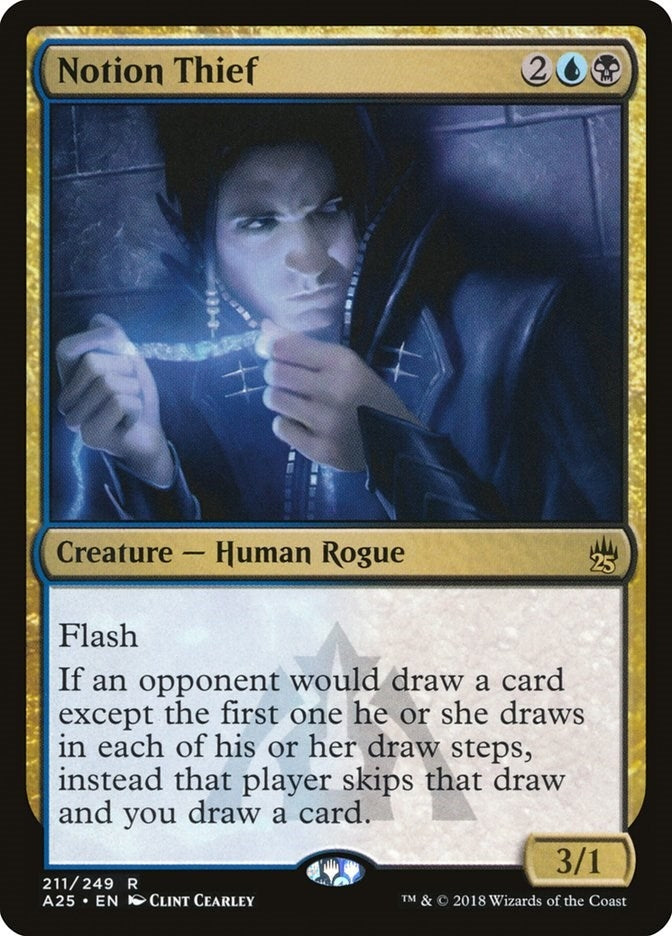 Image for Notion Thief (211) (A25) - Magic: The Gathering