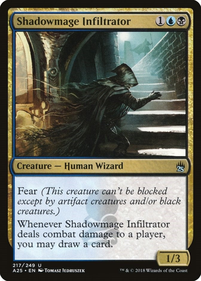 Image for Shadowmage Infiltrator (217) (A25) - Magic: The Gathering