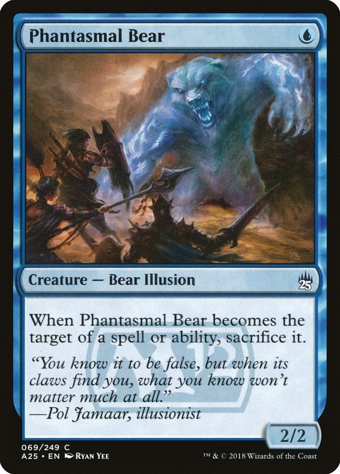 Image for Phantasmal Bear (69) (A25) - Magic: The Gathering