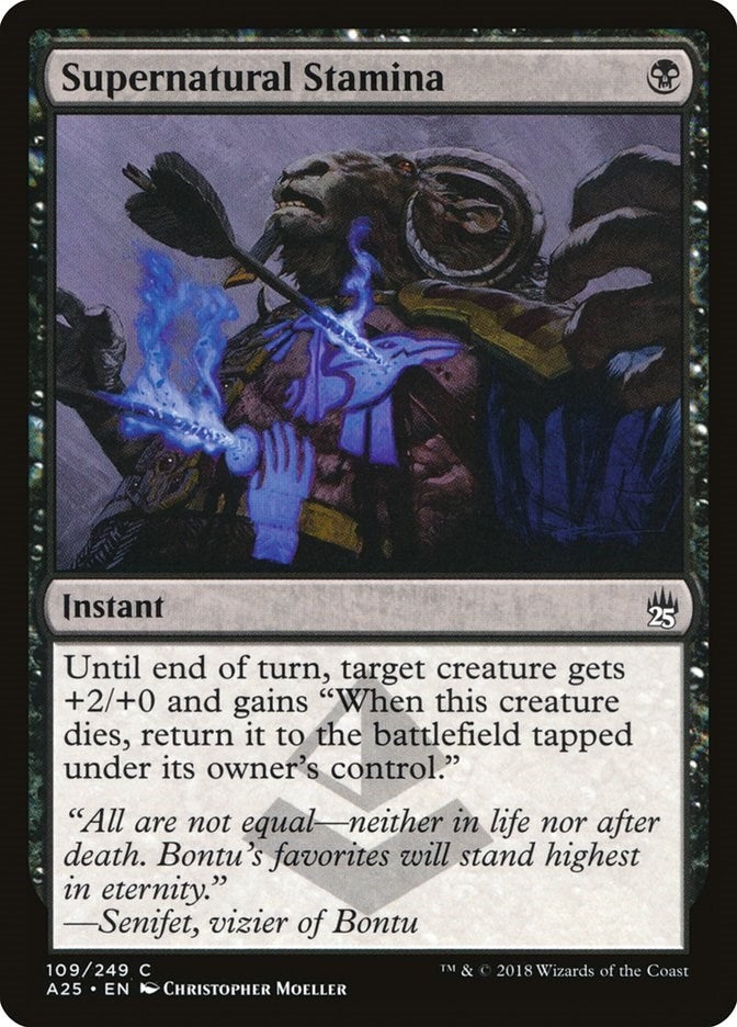 Image for Supernatural Stamina (109) (A25) - Magic: The Gathering