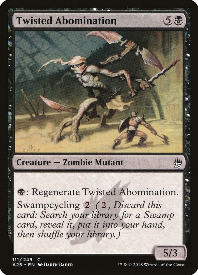 Image for Twisted Abomination (111) (A25) - Magic: The Gathering