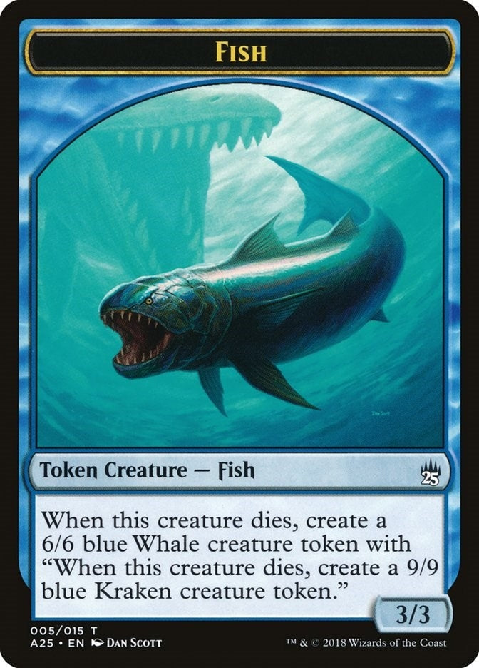 Image for Fish Token (005) (5) (A25) - Magic: The Gathering