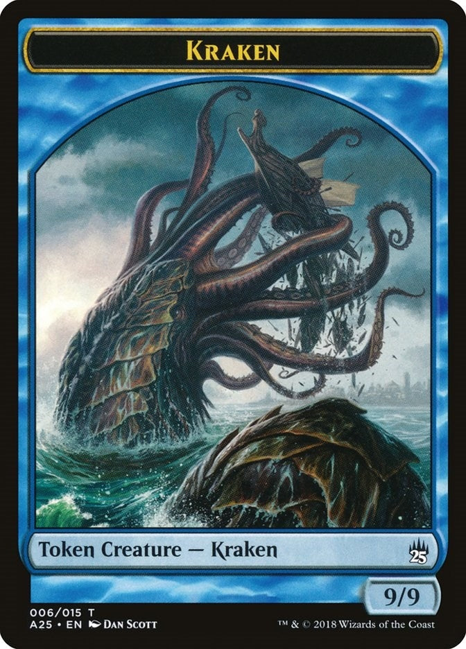 Image for Kraken Token (006) (6) (A25) - Magic: The Gathering