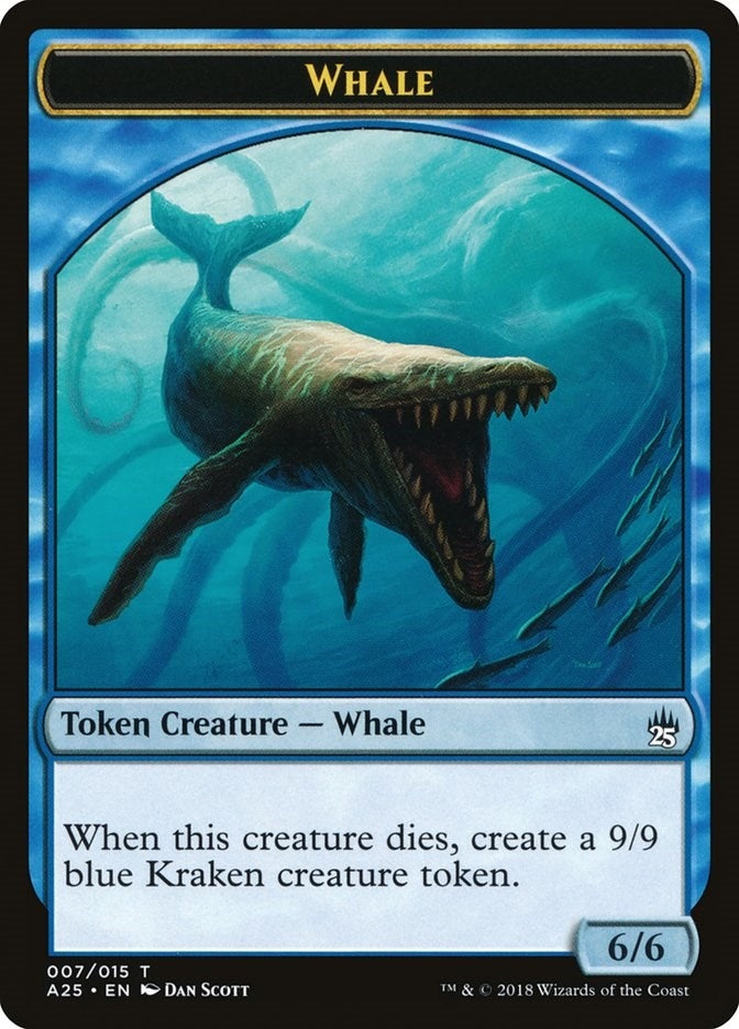 Image for Whale Token (007) (7) (A25) - Magic: The Gathering
