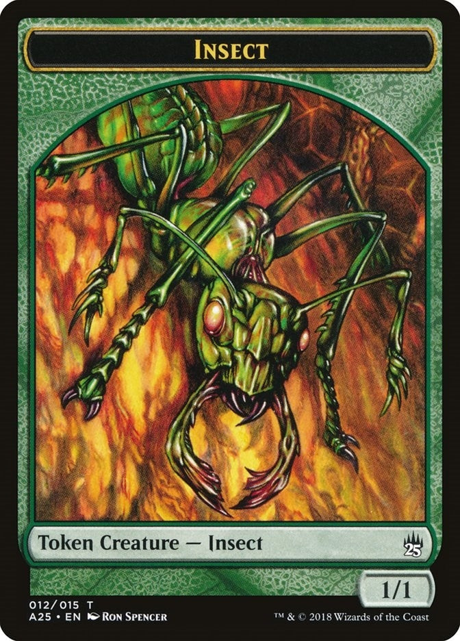 Image for Insect Token (012) (12) (A25) - Magic: The Gathering