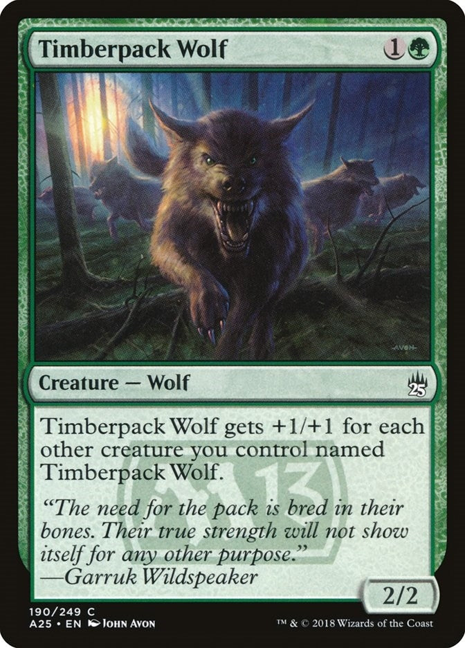 Timberpack Wolf (190) (A25)