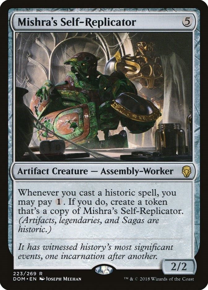 Mishra's Self-Replicator (223) (DOM)