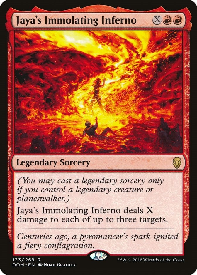 Jaya's Immolating Inferno (133) (DOM)