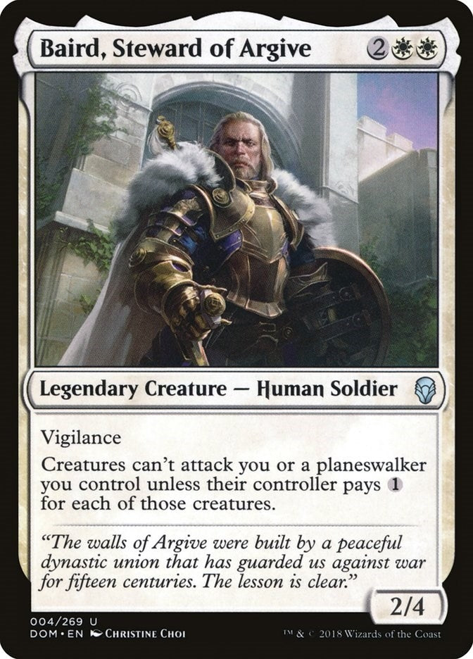 Baird, Steward of Argive (4) (DOM)