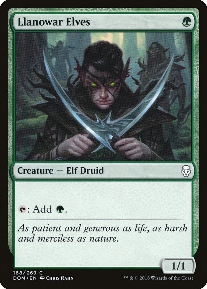 Llanowar Elves (168) (DOM)