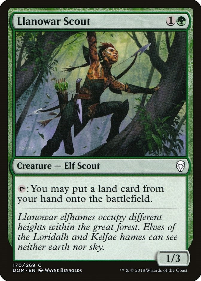 Llanowar Scout (170) (DOM)