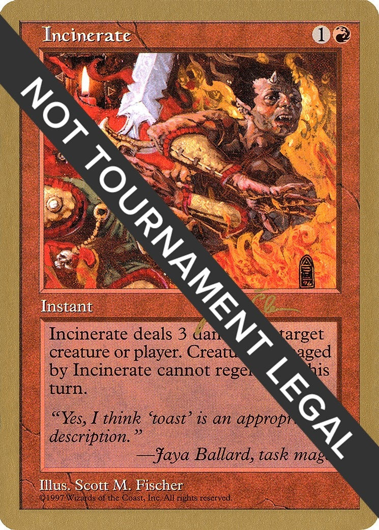 Incinerate - 1997 Jakub Slemr (5ED) (WCD)