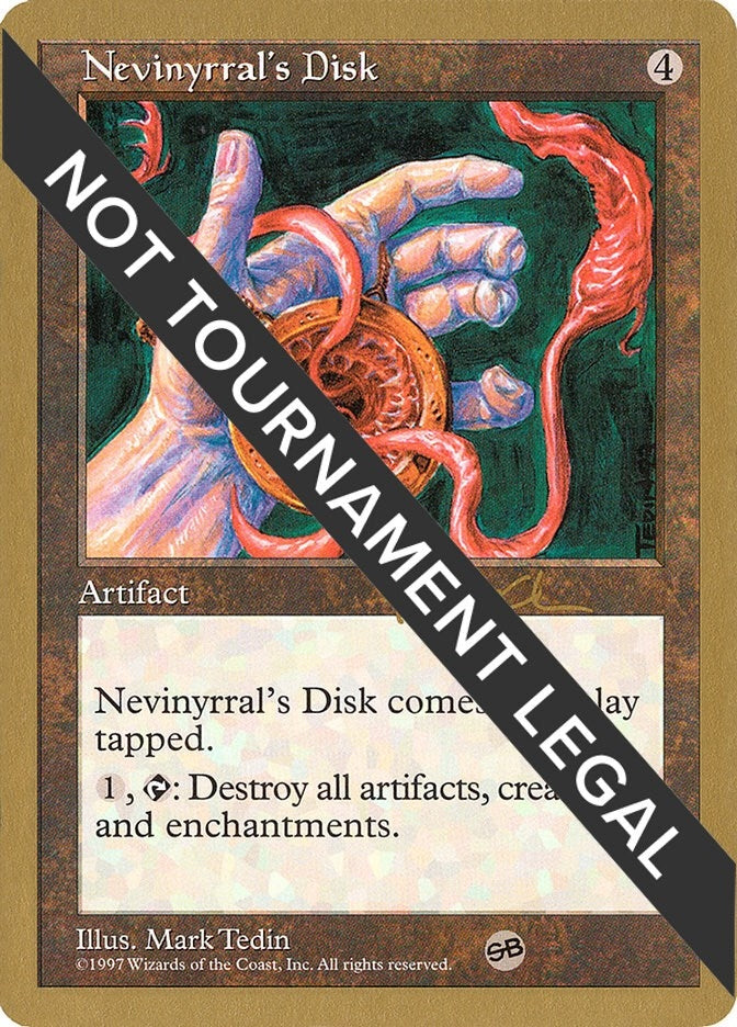 Nevinyrral's Disk - 1997 Paul McCabe (5ED) (SB) (WCD)
