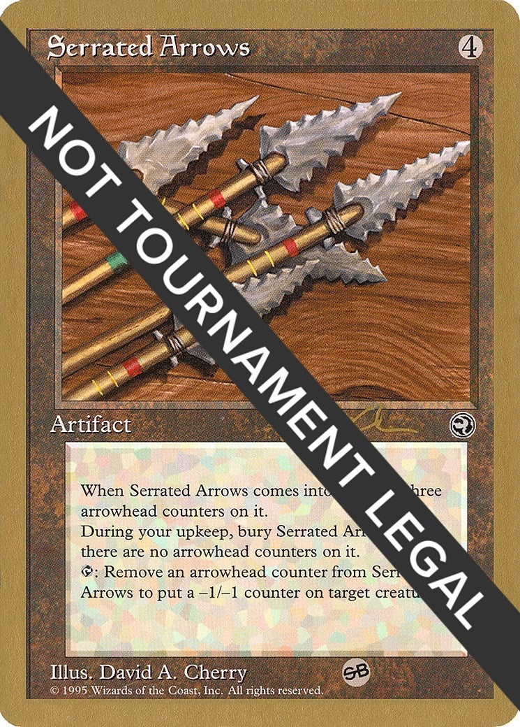 Serrated Arrows - 1997 Paul McCabe (HML) (SB) (WCD)