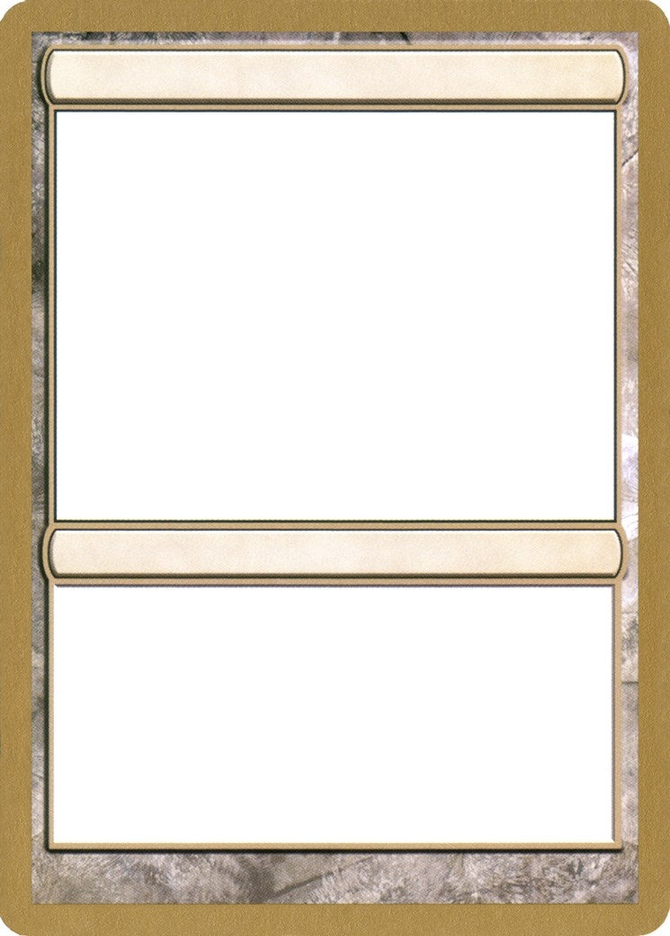 2004 World Championship Blank Card (WCD)