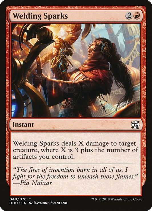 Image for Welding Sparks (49) (DDU) - Magic: The Gathering