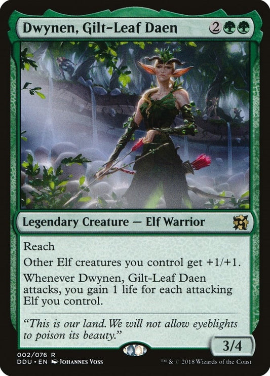 Image for Dwynen, Gilt-Leaf Daen (2) (DDU) - Magic: The Gathering