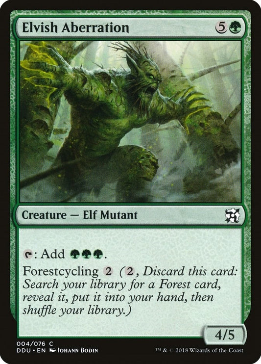 Image for Elvish Aberration (4) (DDU) - Magic: The Gathering