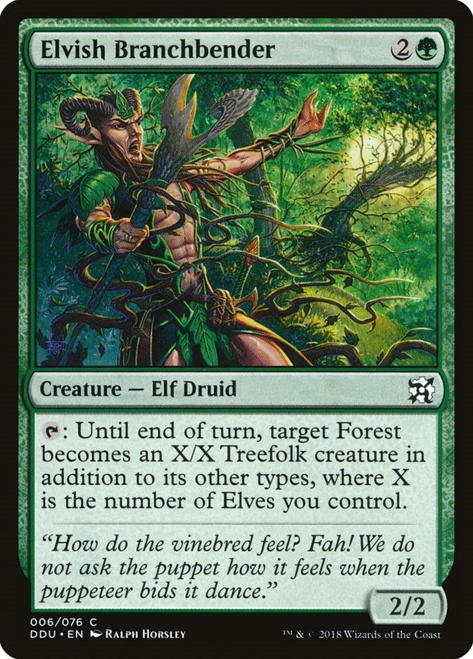 Elvish Branchbender (6) (DDU)