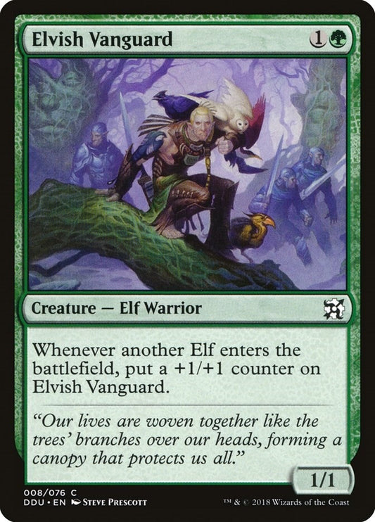 Image for Elvish Vanguard (8) (DDU) - Magic: The Gathering