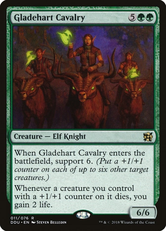 Image for Gladehart Cavalry (11) (DDU) - Magic: The Gathering
