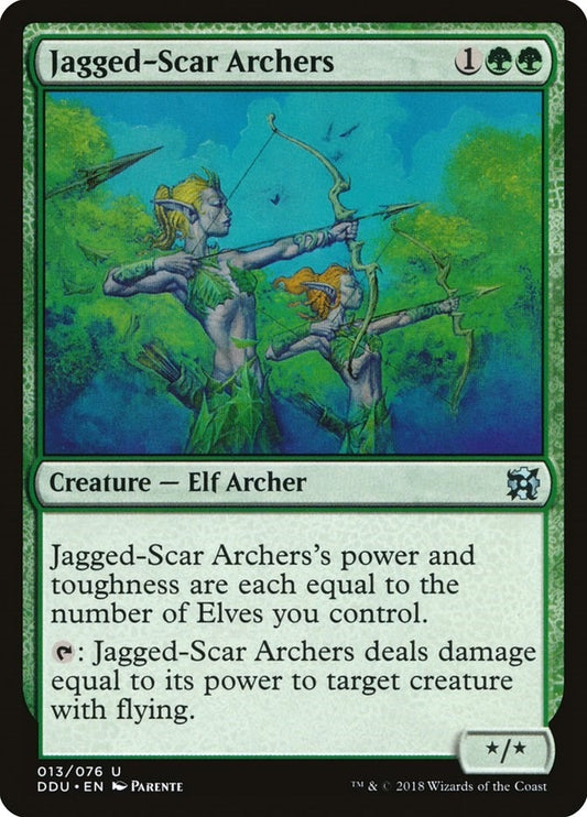 Image for Jagged-Scar Archers (13) (DDU) - Magic: The Gathering