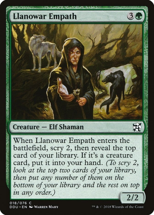 Image for Llanowar Empath (18) (DDU) - Magic: The Gathering