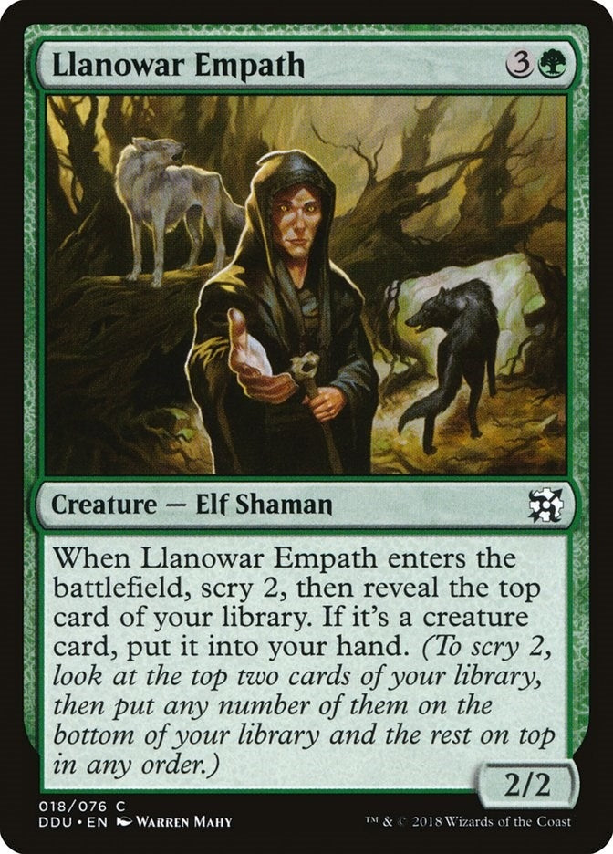 Llanowar Empath (18) (DDU)