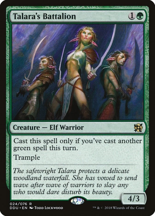 Image for Talara's Battalion (24) (DDU) - Magic: The Gathering