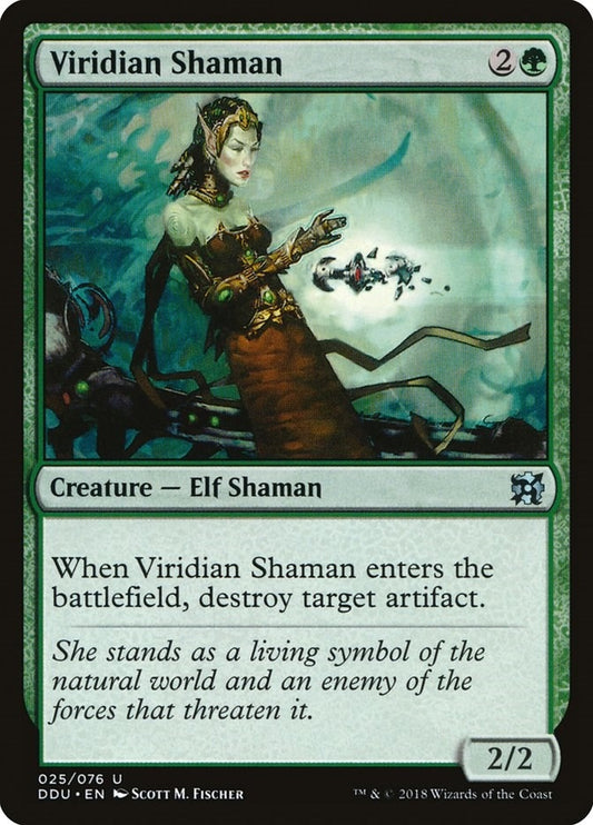Image for Viridian Shaman (25) (DDU) - Magic: The Gathering