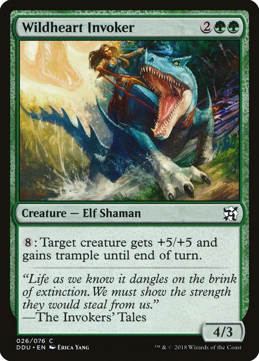 Image for Wildheart Invoker (26) (DDU) - Magic: The Gathering