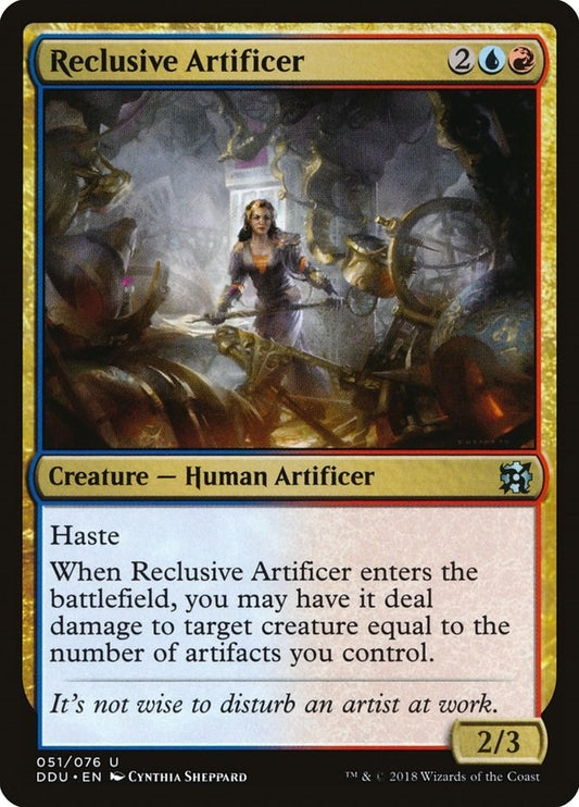 Image for Reclusive Artificer (51) (DDU) - Magic: The Gathering