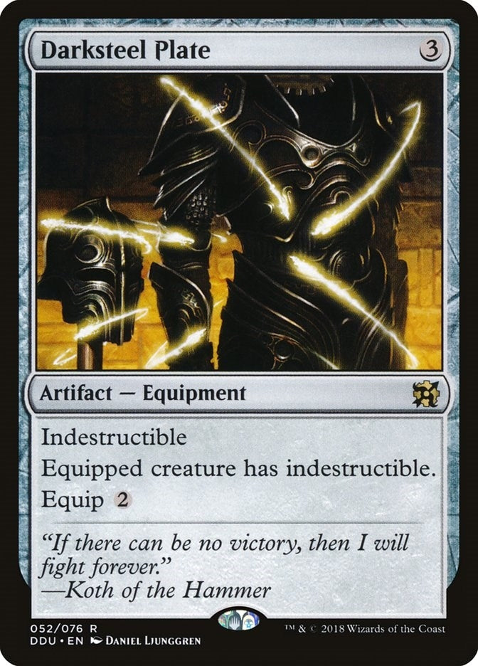 Darksteel Plate (52) (DDU)