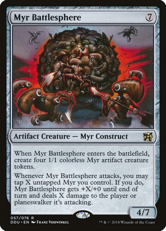 Image for Myr Battlesphere (57) (DDU) - Magic: The Gathering