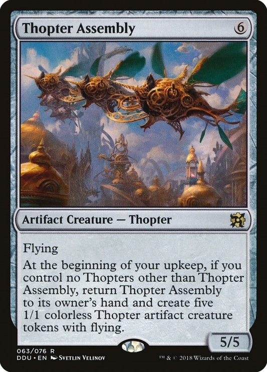 Image for Thopter Assembly (63) (DDU) - Magic: The Gathering