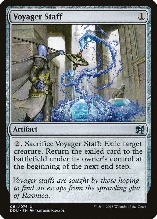Image for Voyager Staff (64) (DDU) - Magic: The Gathering